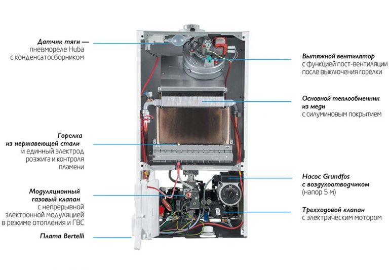 Схема baxi eco 4s